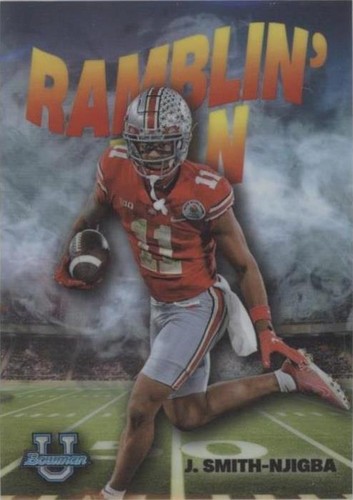 2022 Bowman University Chrome Jaxon Smith-Njigba #RM-8