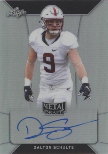 2018 Leaf Metal Draft Dalton Schultz #BA-DS3