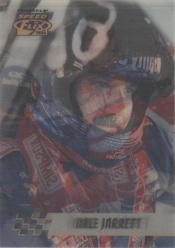 1996 Pinnacle Speed Flix - Dale Jarrett #24