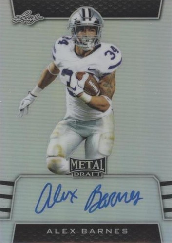 2019 Leaf Metal Draft Alex Barnes #BA-AB1
