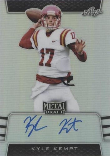 2019 Leaf Metal Draft Kyle Kempt #BA-KK1