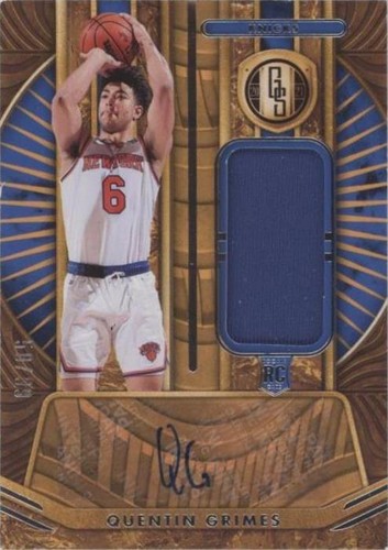2021-22 Panini Chronicles - Quentin Grimes #GSJ-QGR