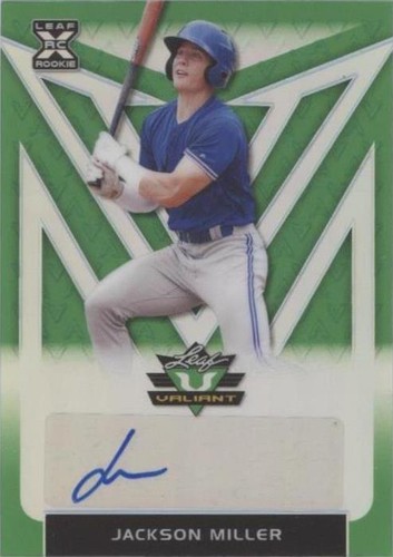 2020 Leaf Valiant - Jackson Miller #BA-JM1