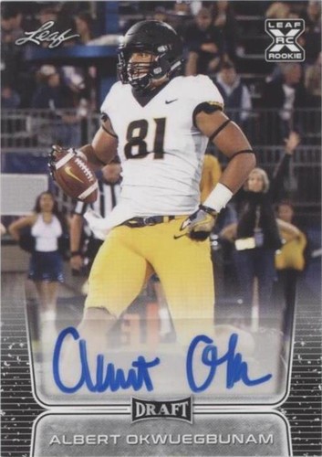 2020 Leaf Draft Albert Okwuegbunam #BA-AO2