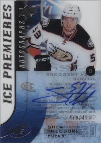 2015-16 Upper Deck Ice - Shea Theodore #IPA-ST