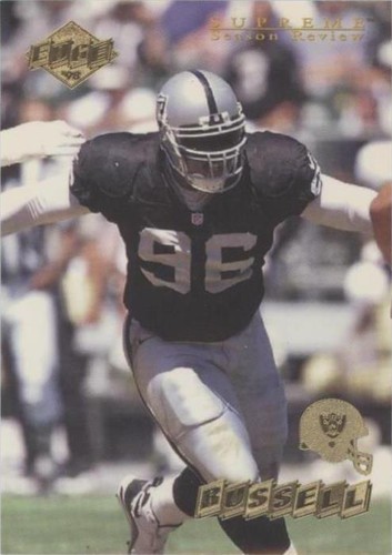 1998 Collector's Edge Supreme Season Review Darrell Russell #133