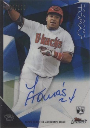 2015 Topps Finest - Yasmany Tomas #FA-YT