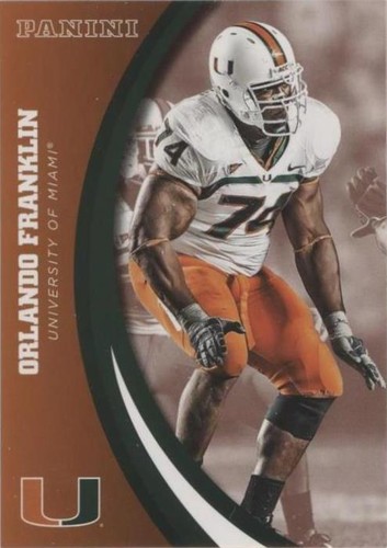2015 Panini Miami Hurricanes Orlando Franklin #52