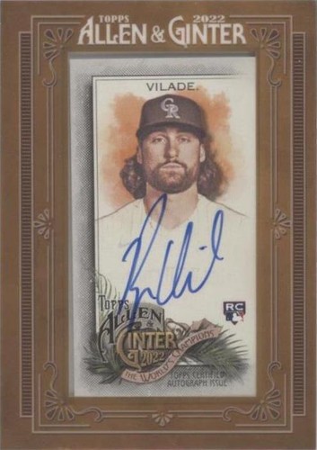 2022 Topps Allen & Ginter - Ryan Vilade #MA-RV