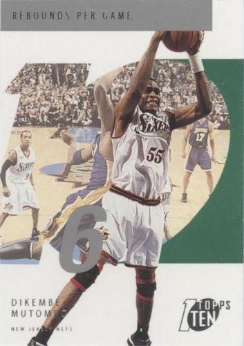 2002-03 Topps Ten - Dikembe Mutombo #26