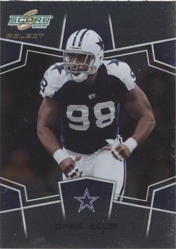 2008 Score Select Greg Ellis #85