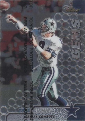 1999 Topps Finest Troy Aikman #135