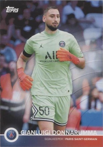 2021-22 Topps Paris Saint-Germain Team Set Gianluigi Donnarumma #1