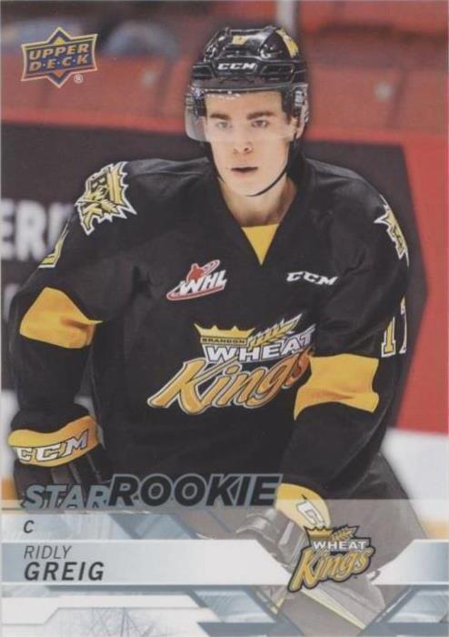 2018-19 Upper Deck CHL - Ridly Greig #320
