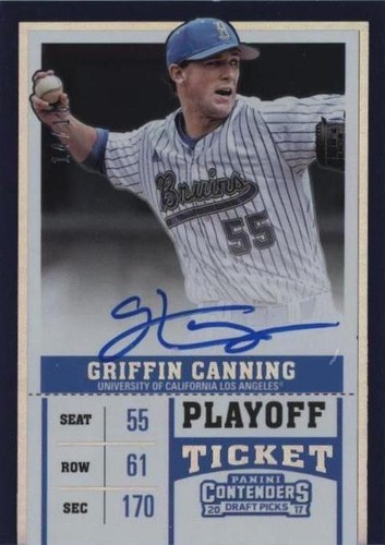 2017 Panini Contenders Draft Picks - Griffin Canning #41