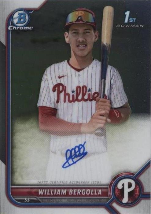 2022 Bowman Chrome - William Bergolla #CPA-WB