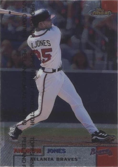 1999 Topps Finest - Andruw Jones #215