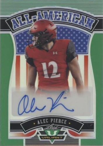 2022 Leaf Valiant Alec Pierce #AA-AP1