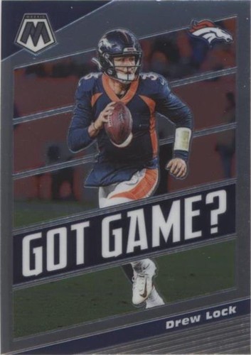 2020 Panini Mosaic Drew Lock #GG20