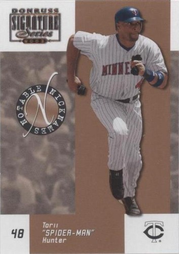 2003 Donruss Signature Series - Torii Hunter #NN-2