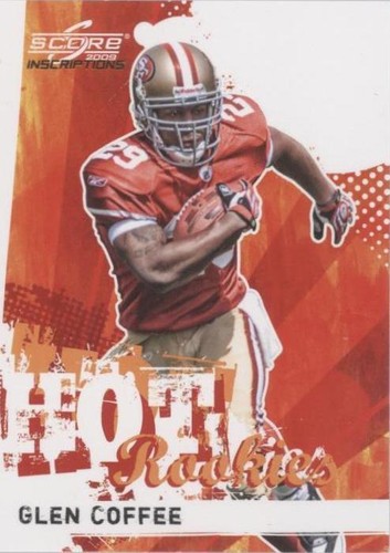 2009 Score Inscriptions Glen Coffee #10