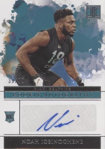 2020 Panini Impeccable Noah Igbinoghene #153