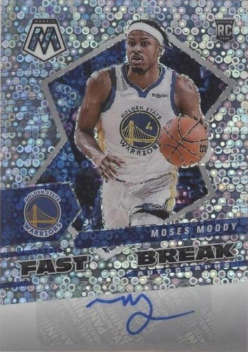 2021-22 Panini Mosaic - Moses Moody #FBA-MMO