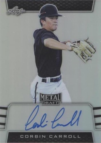 2019 Leaf Metal Draft - Corbin Carroll #BA-CC1