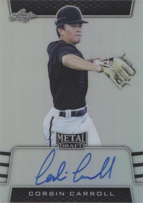 2019 Leaf Metal Draft - Corbin Carroll #BA-CC1