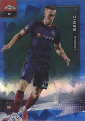 2021 Topps Chrome MLS Sapphire Edition Robert Beric #56