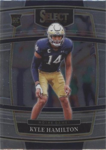 2022 Panini Select Draft Picks Kyle Hamilton #21