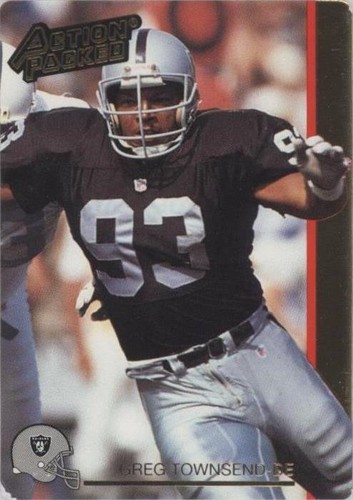 1992 Action Packed Greg Townsend #127