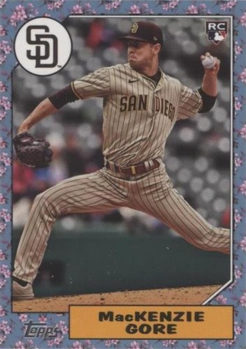 2022 Topps Japan Edition - MacKenzie Gore #87B-31