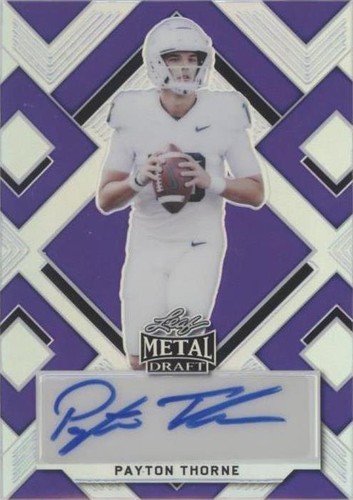 2022 Leaf Metal Draft Payton Thorne #BA-PT1