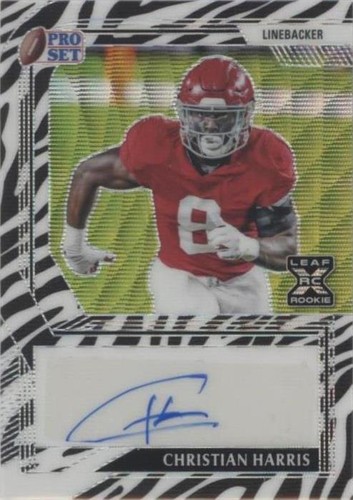 2022 Leaf Pro Set Metal Christian Harris #PA-CH1