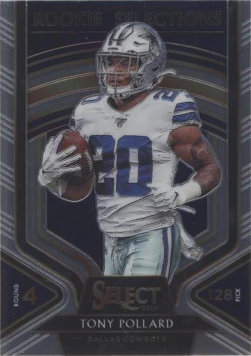 2019 Panini Select Tony Pollard #17