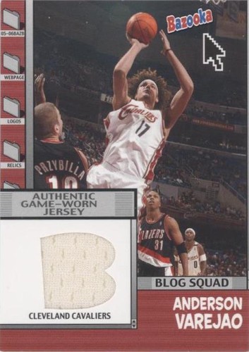 2005-06 Topps Bazooka - Anderson Varejao #BBS-AV