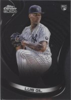 2022 Topps Chrome Black - Luis Gil #85