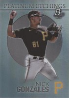 2021 Bowman Platinum - Nick Gonzales #PET-7