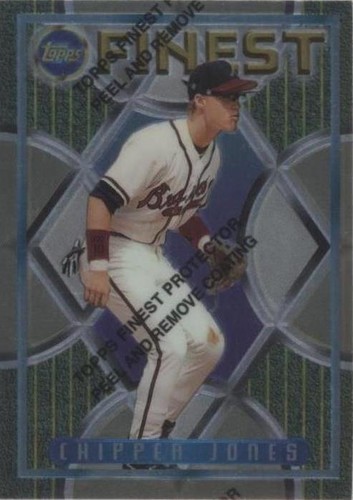 1995 Topps Finest - Chipper Jones #221