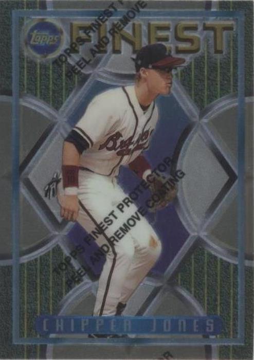 Topps Finest 1995 - Chipper Jones #221