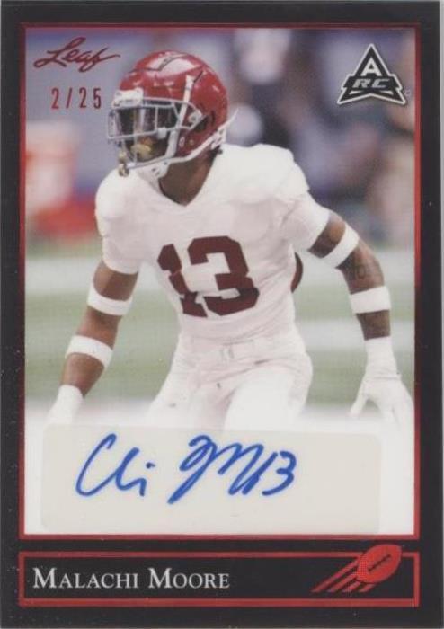 2021 Leaf Memories Malachi Moore #BG-MM1