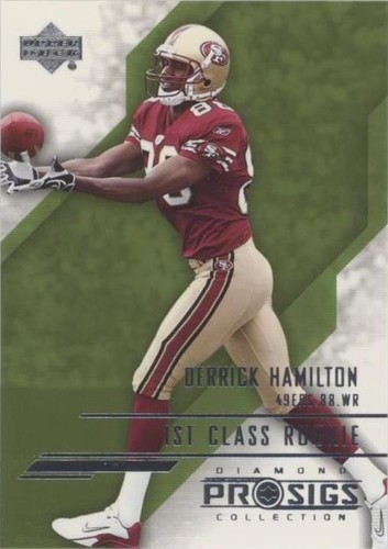 2004 Upper Deck Pro Sigs Derrick Hamilton #137