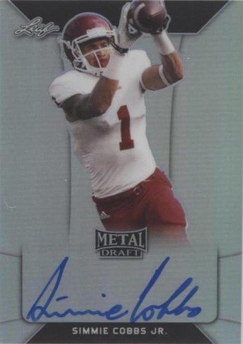 2018 Leaf Metal Draft Simmie Cobbs Jr. #BA-SC1