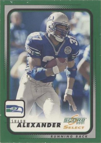 2001 Score Select Shaun Alexander #184