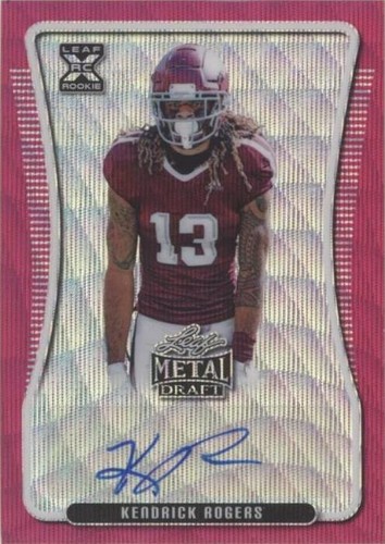 2020 Leaf Metal Draft Kendrick Rogers #BA-KR1