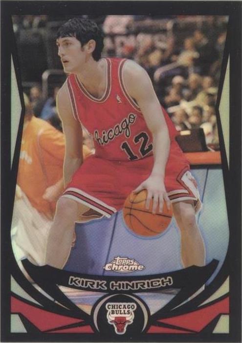 2004-05 Topps Chrome - Black Refractor #56 Kirk Hinrich /500 for 