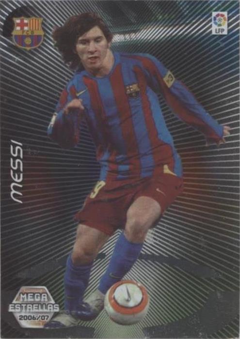 Megacracks Panini 2006-07 MGK La Liga Lionel Messi #386