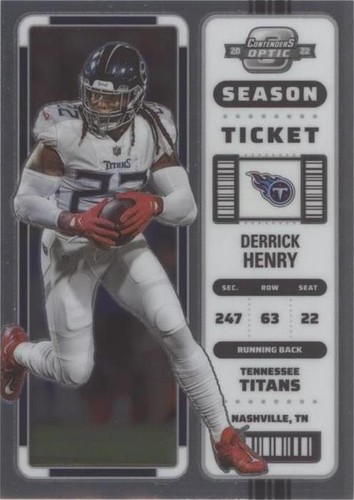 2022 Panini Contenders Optic Derrick Henry #58