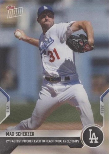 2021 Topps Now - Max Scherzer #799